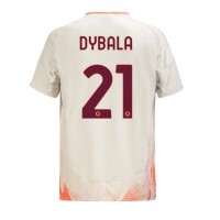 Koszulka piłkarska AS Roma Paulo Dybala #21 Strój wyjazdowy 2024-25 tanio Krótki Rękaw